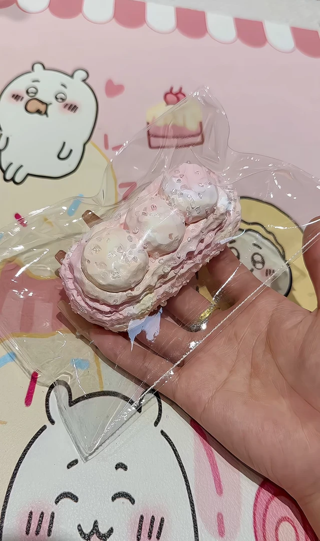 绘笙捏捏乐 麻薯团子 瑕疵手工硅胶捏捏发货后不支持退