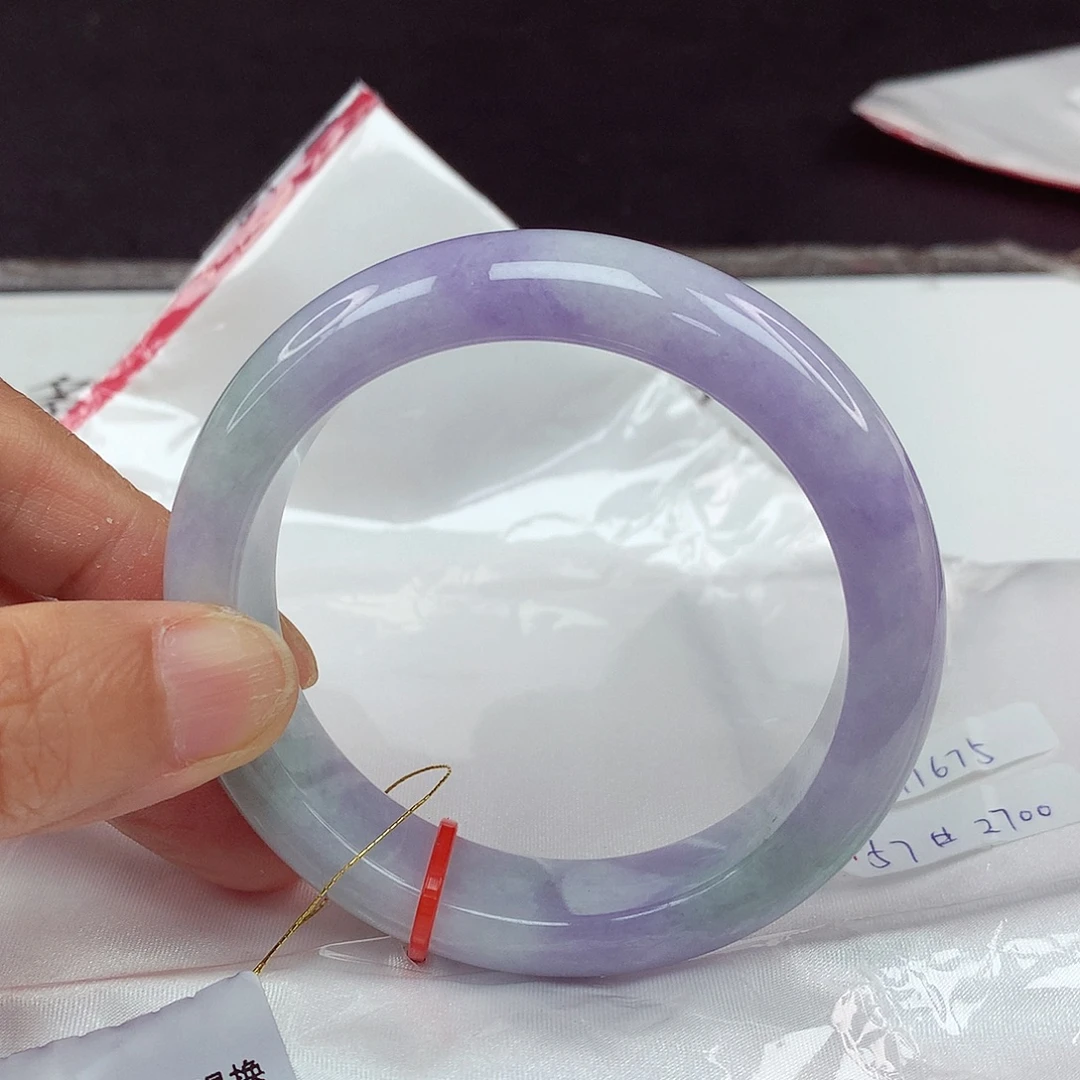 翡翠手镯未镶嵌57圈1675