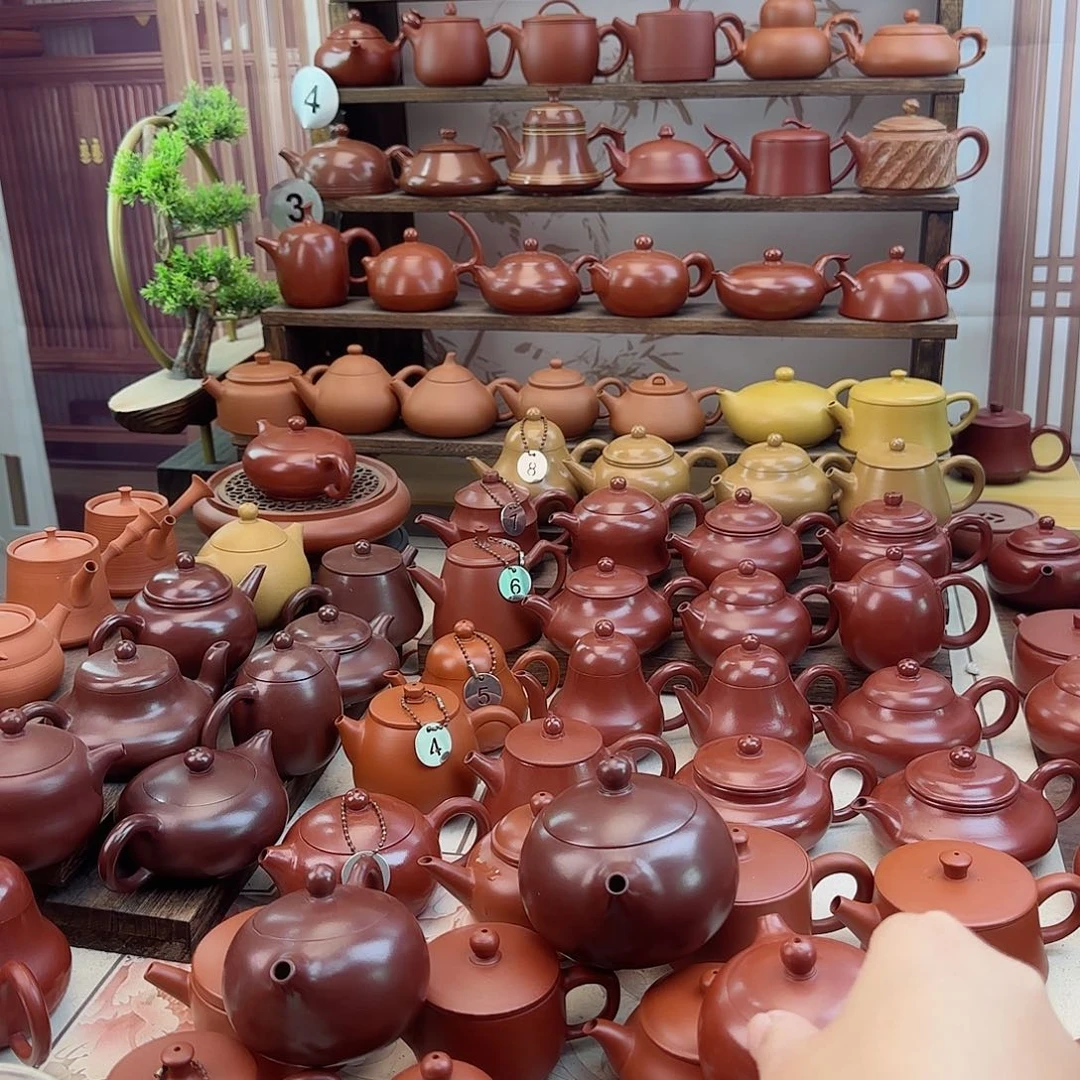 朱泥壶茶具套装家用茶具