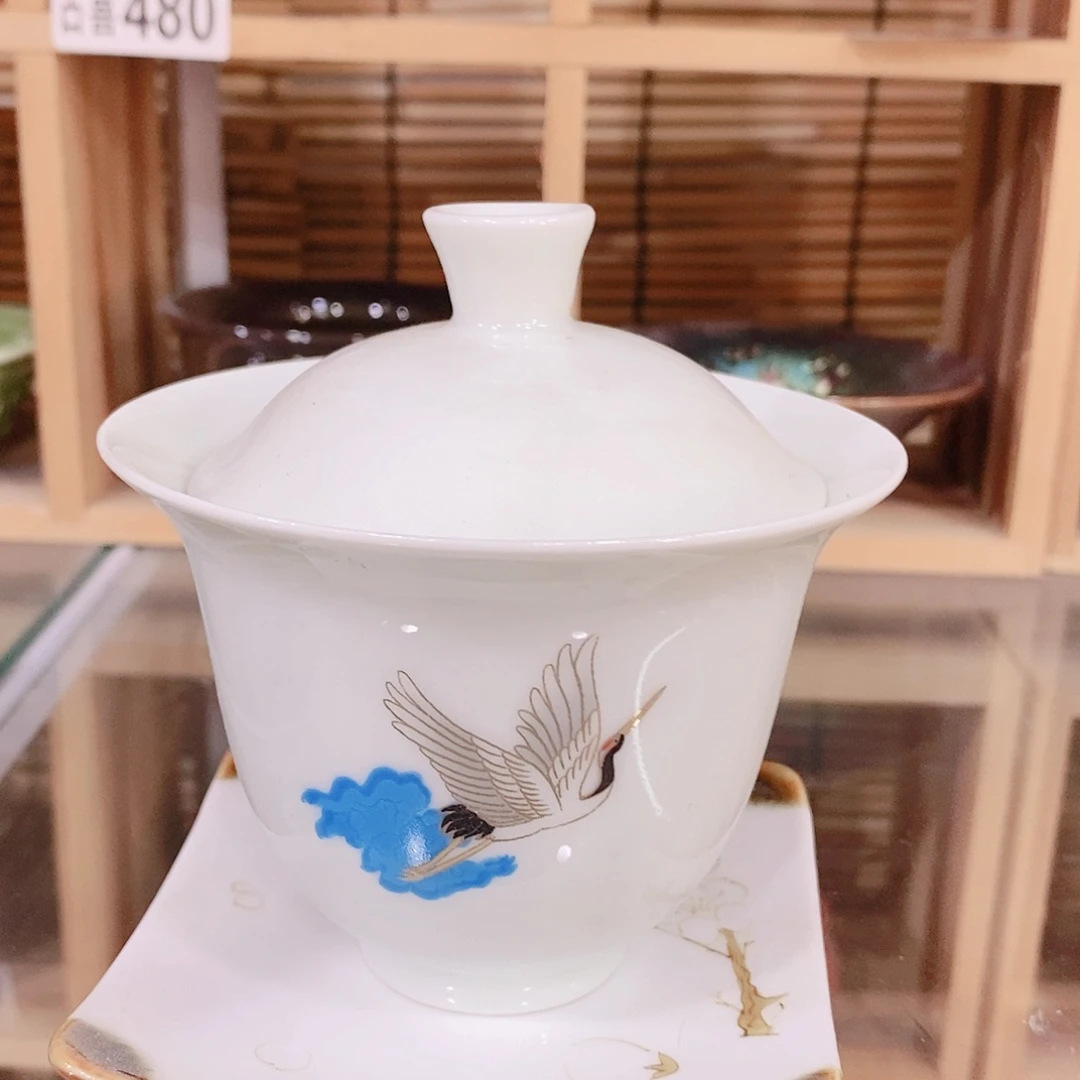 粗陶志野柴烧茶器