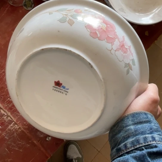 瓷片陶瓷陶瓷10英寸红叶