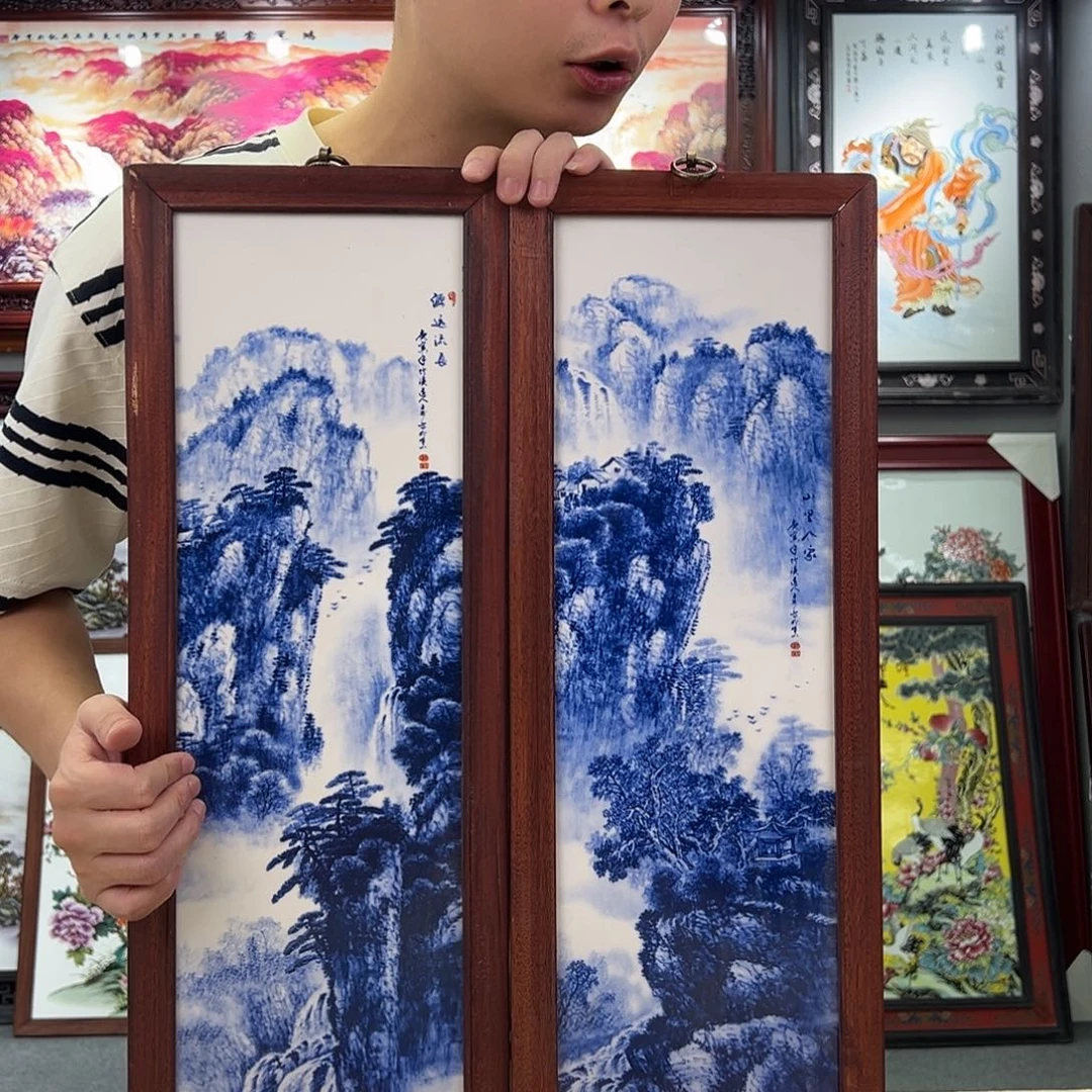 瓷片景德镇瓷板画