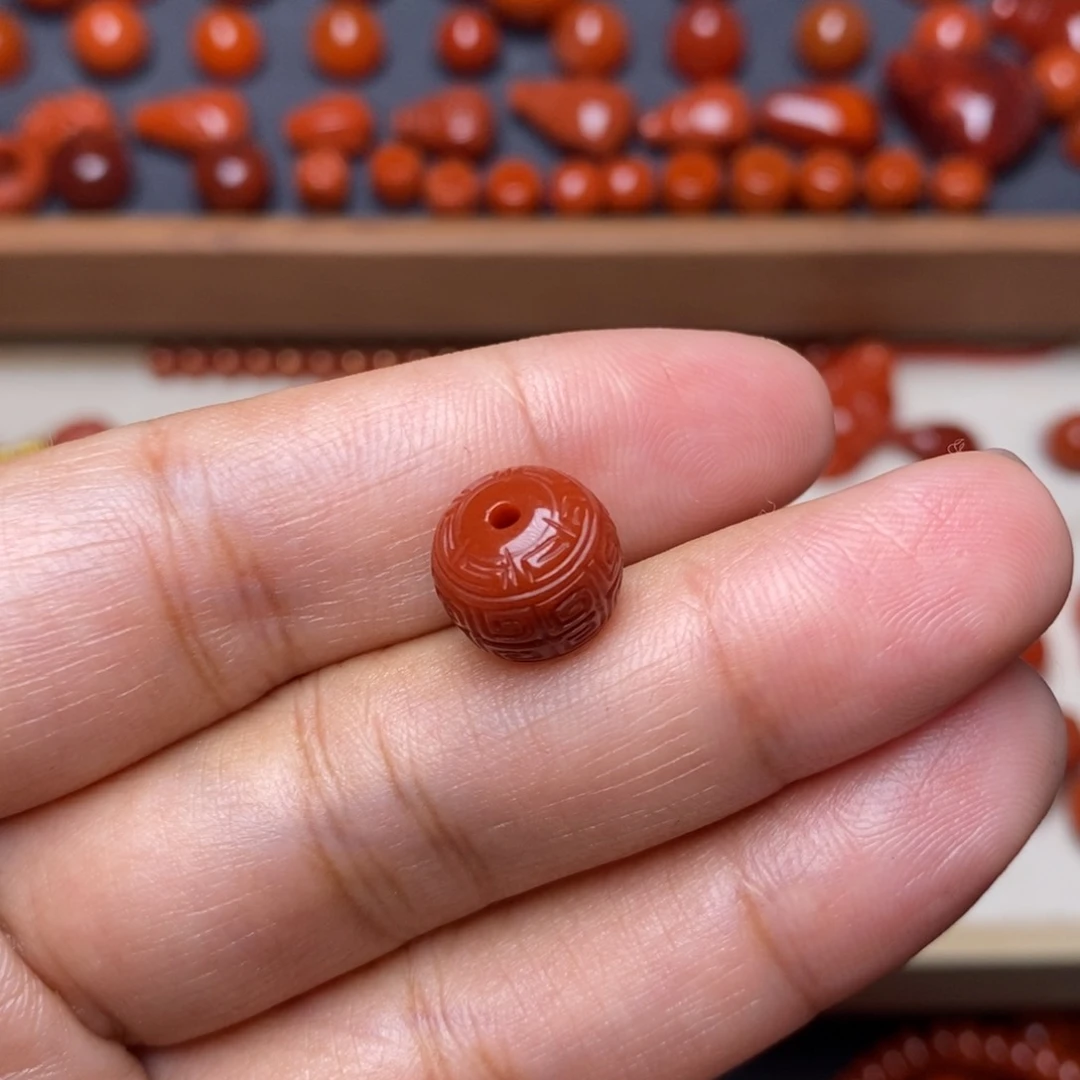 南红玛瑙配饰未镶嵌双****X配饰