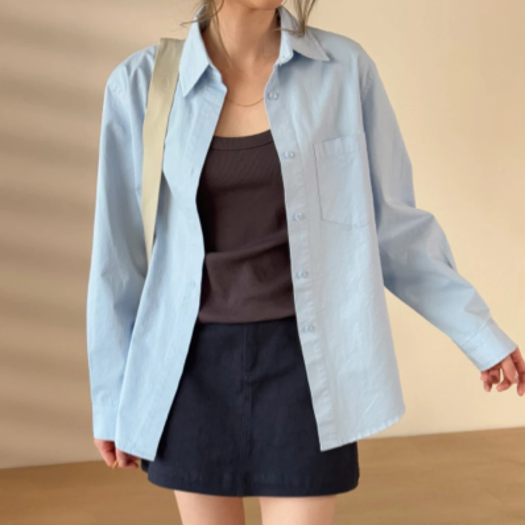 “举手”棉质挺括感衬衫