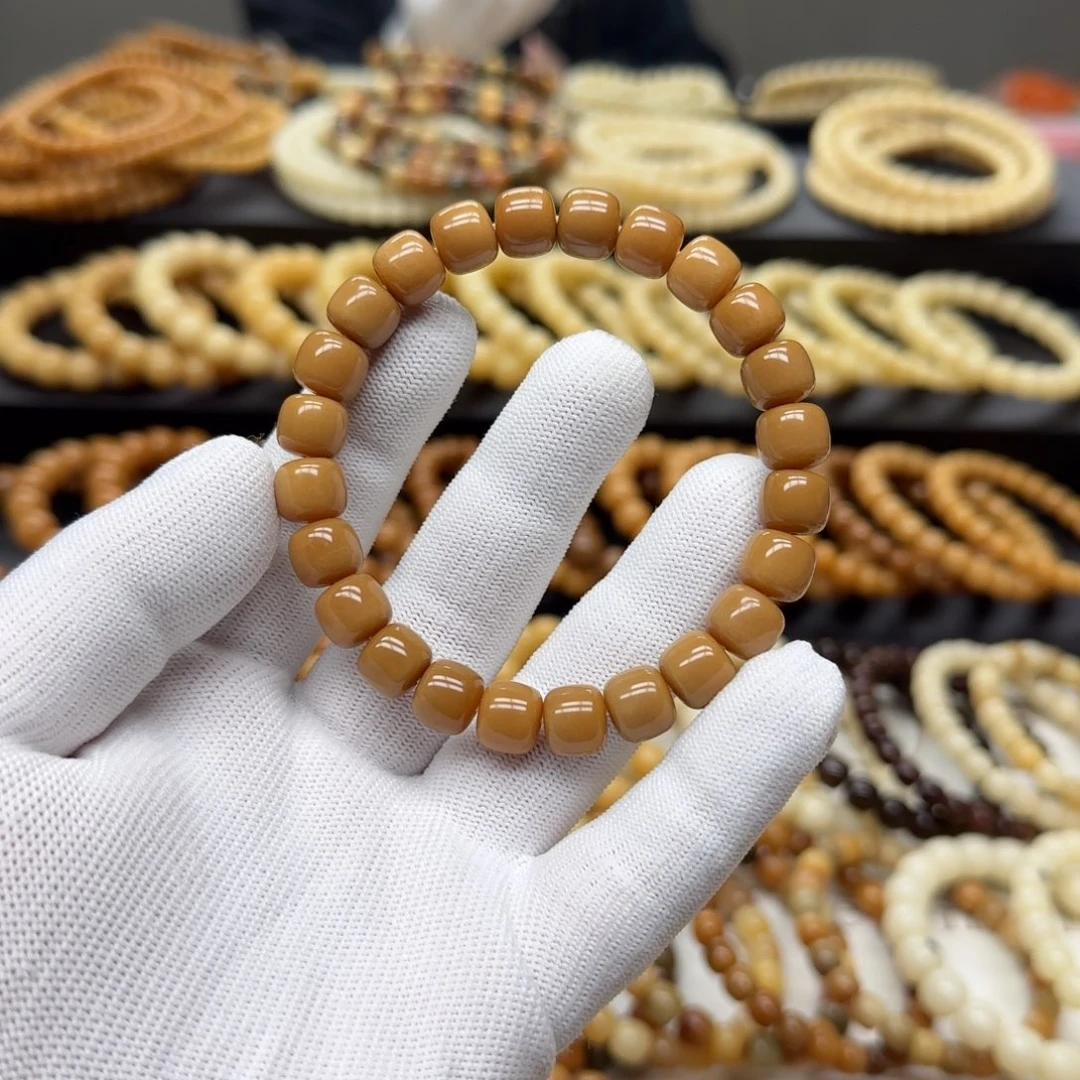 菩提根/象牙果手串9×10 11年 精工