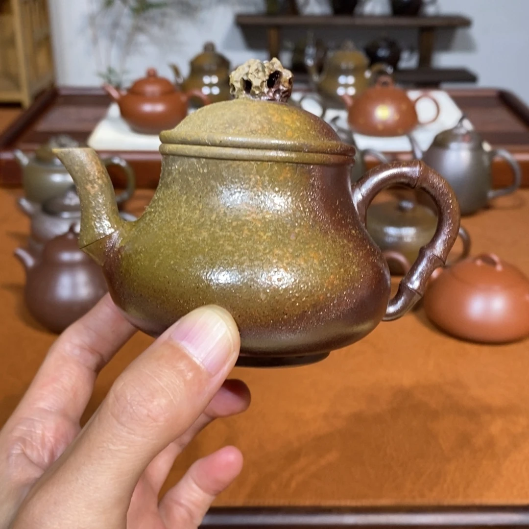 青***卿微瑕160ml钦州坭兴陶茶具