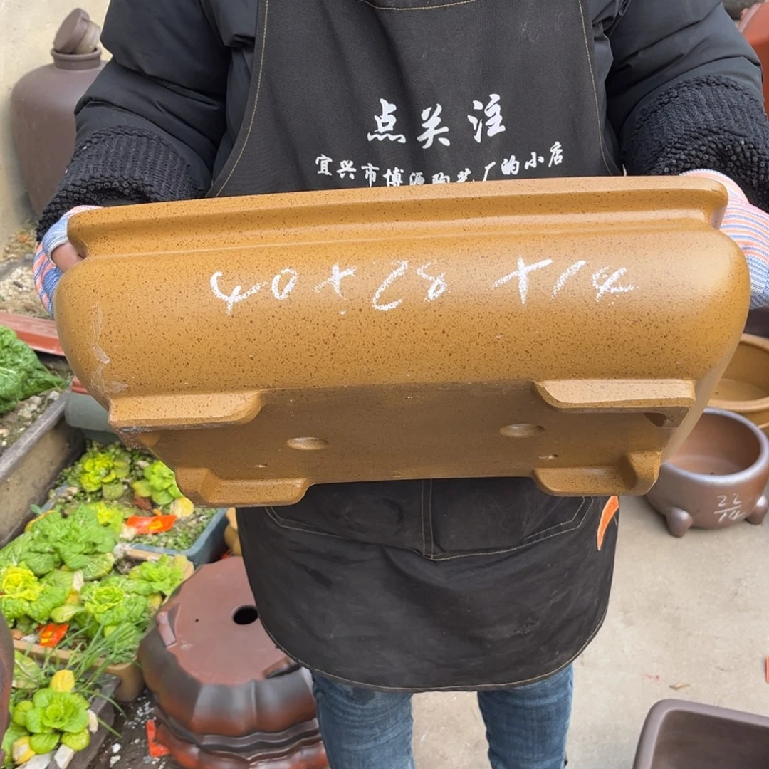 紫砂花盆盆景艺术