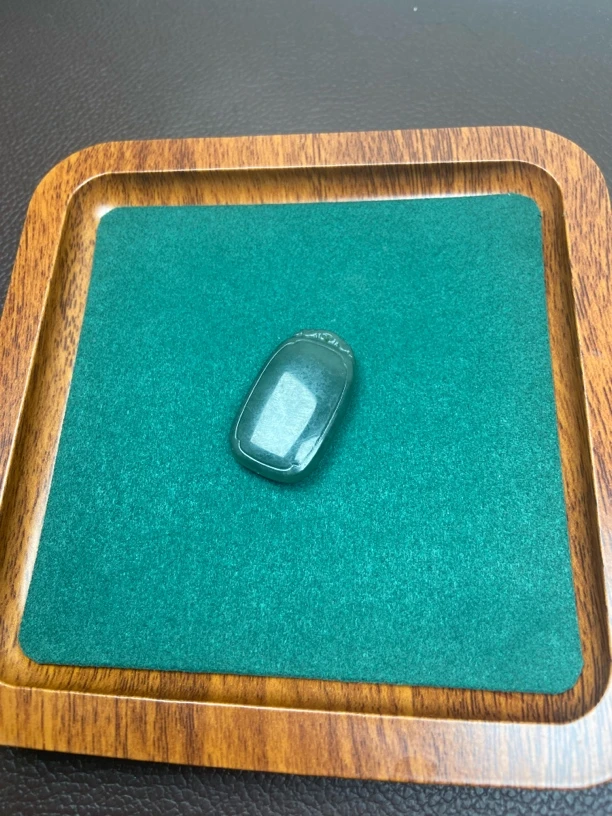 【抖音官方质检】纯天然和田玉未镶嵌无事牌吊坠（多样性拍一发一）