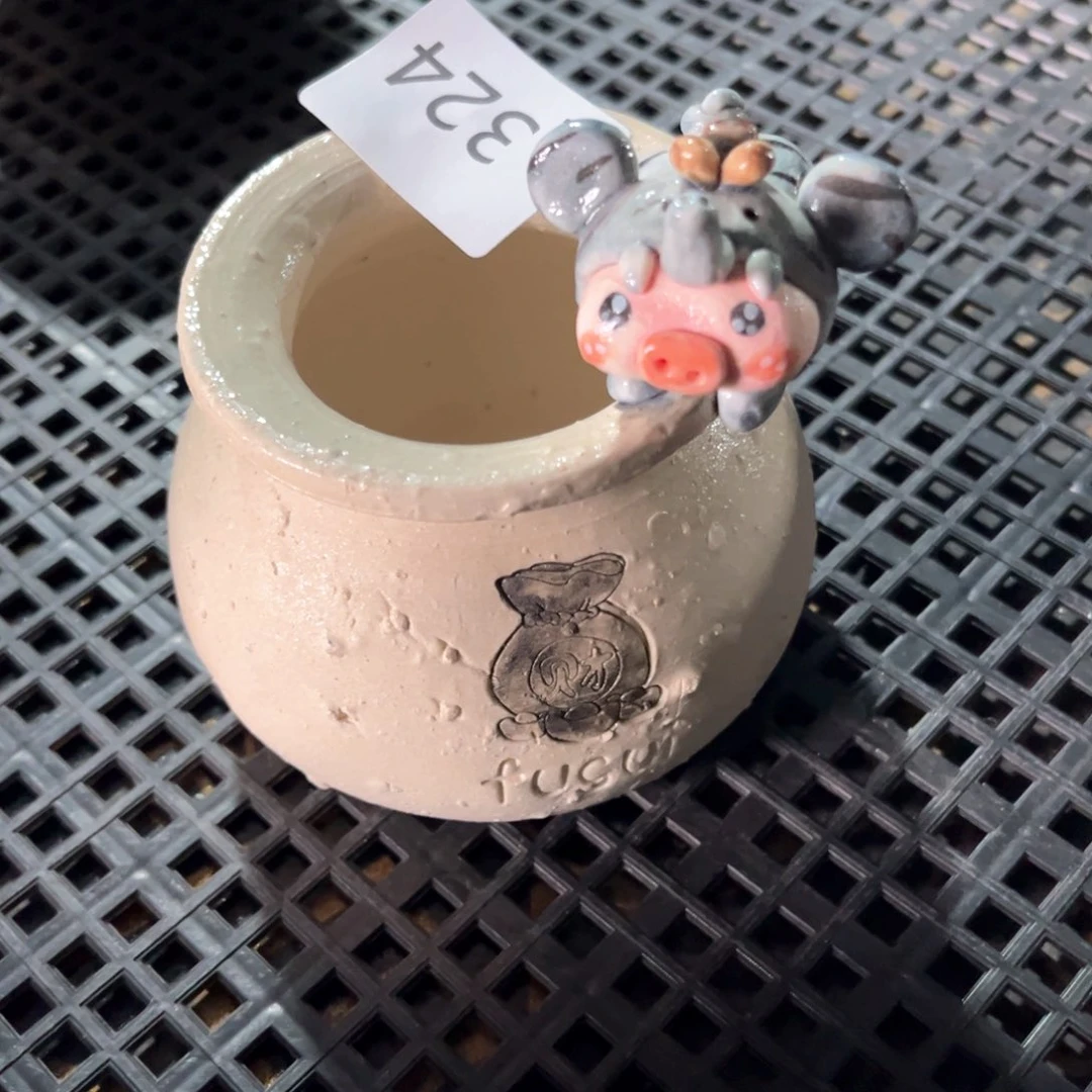 红陶豆****做324花盆 1个