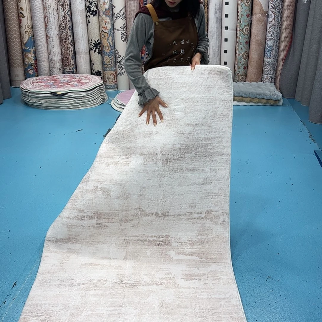 混纺100×200误差正负1-3厘米巨厚棉布底仿羊绒微瑕