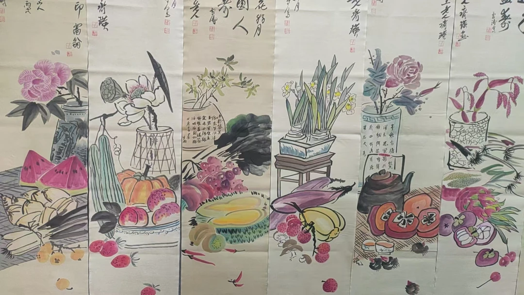 【盛泽】精品八条屏装饰画通用链接