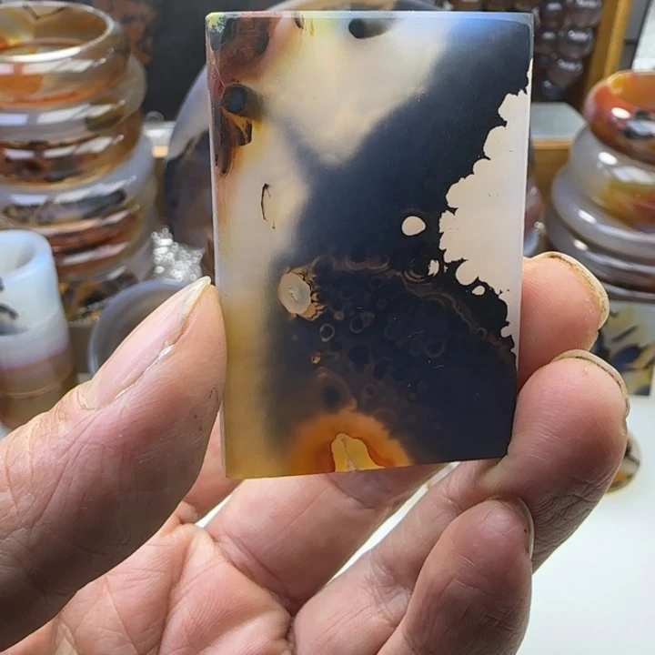 玛瑙/玉髓未镶嵌颈饰