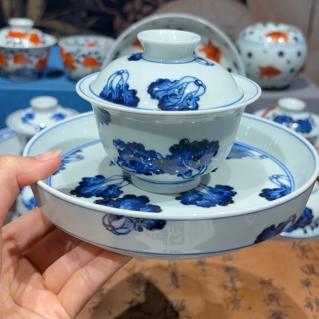 手工手绘陶瓷茶具