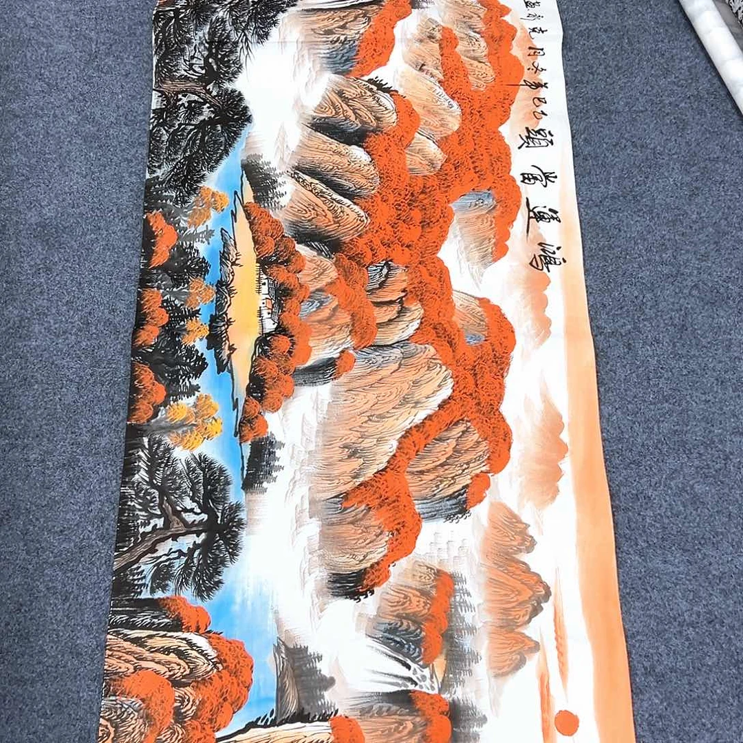 国画国画作品宣纸纯手绘作品