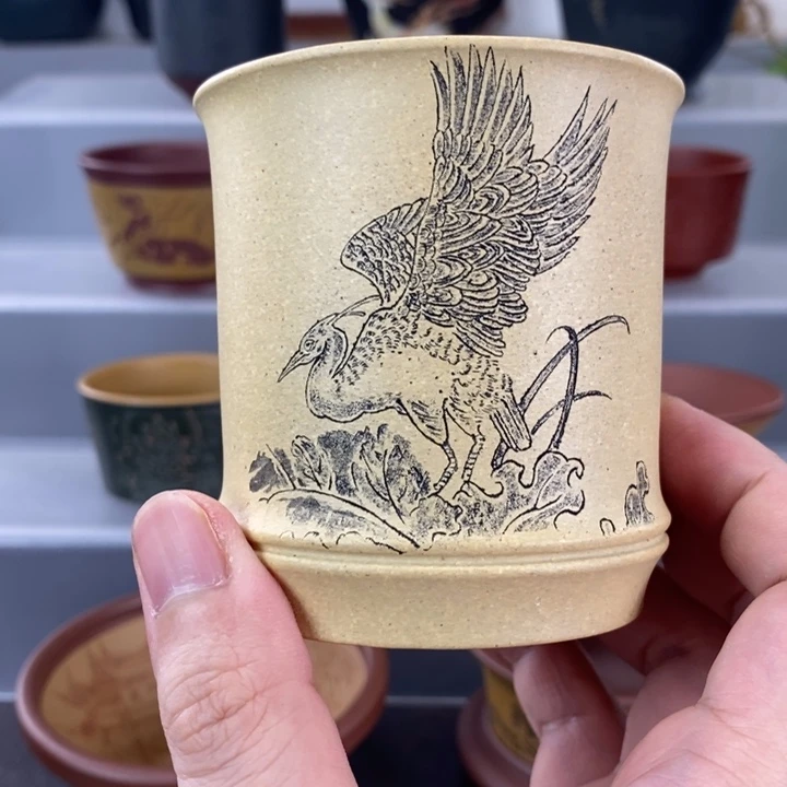 宜兴紫砂手工主人杯