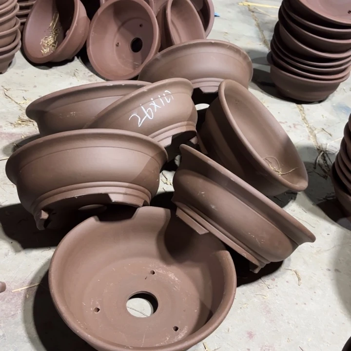 花盆紫砂100-7。