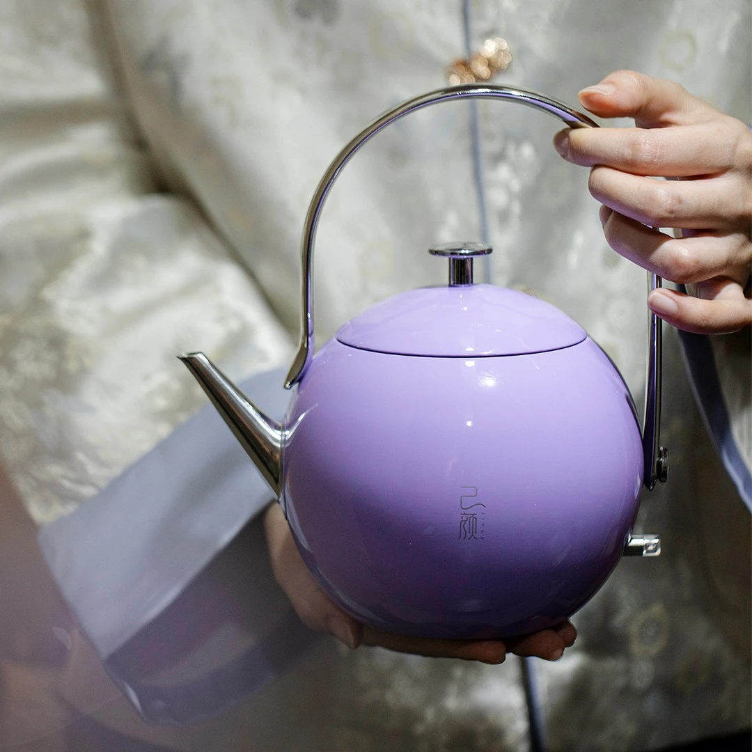 【己颜】2025新款烧水壶玲珑壶电热水壶泡茶专用