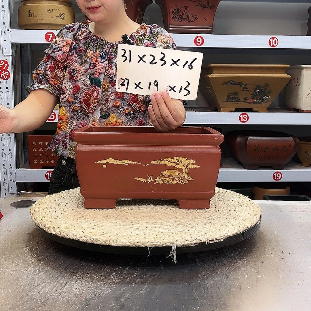 紫砂花盆紫砂花盆