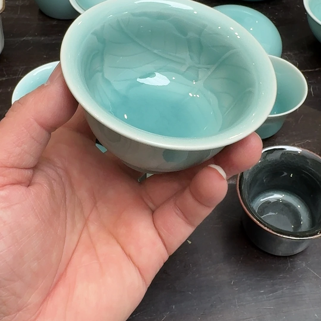 牛***哥龙泉窑青瓷南宋老釉福利