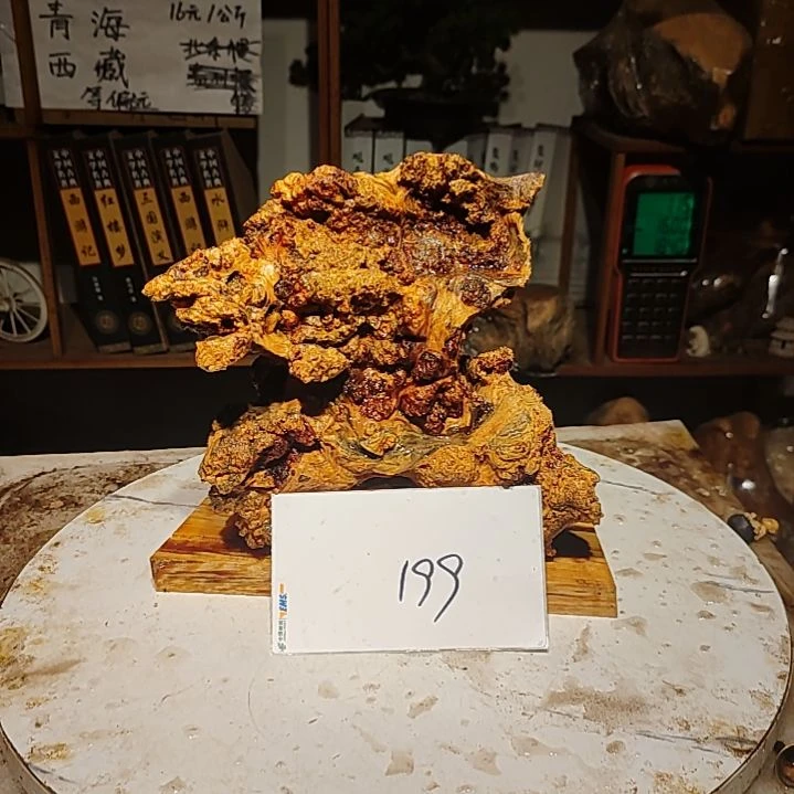松木洋**海199号北沉香琥珀木天然造型