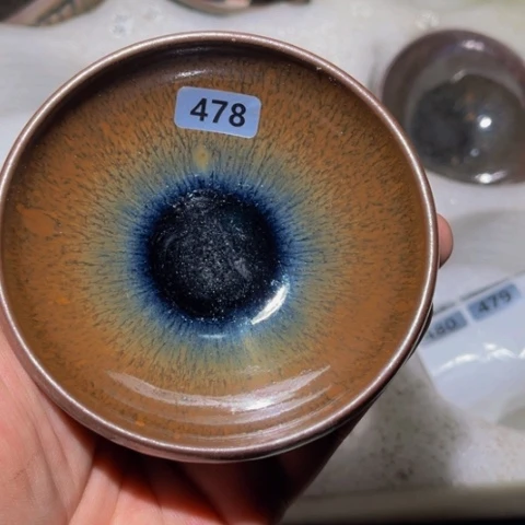 茶盏原矿原釉柴烧建盏