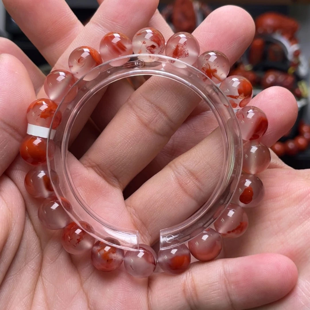 【闪购商品】未镶嵌10m冰飘手串南红玛瑙