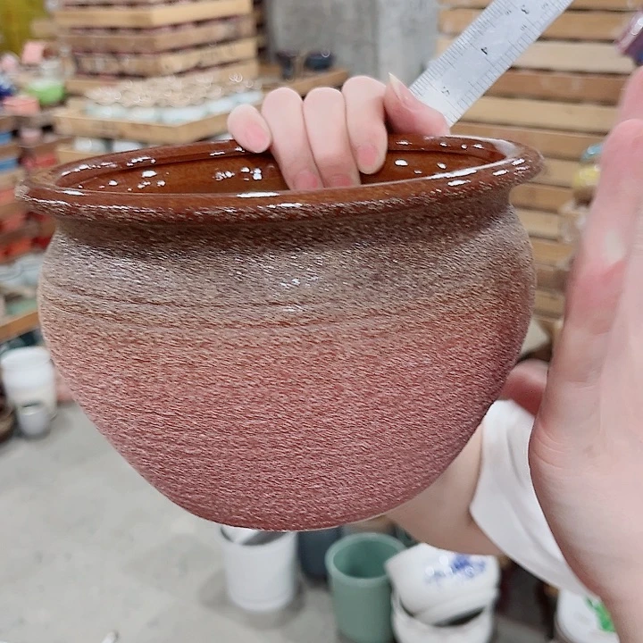 有孔.凑单10元陶瓷花盆发货！