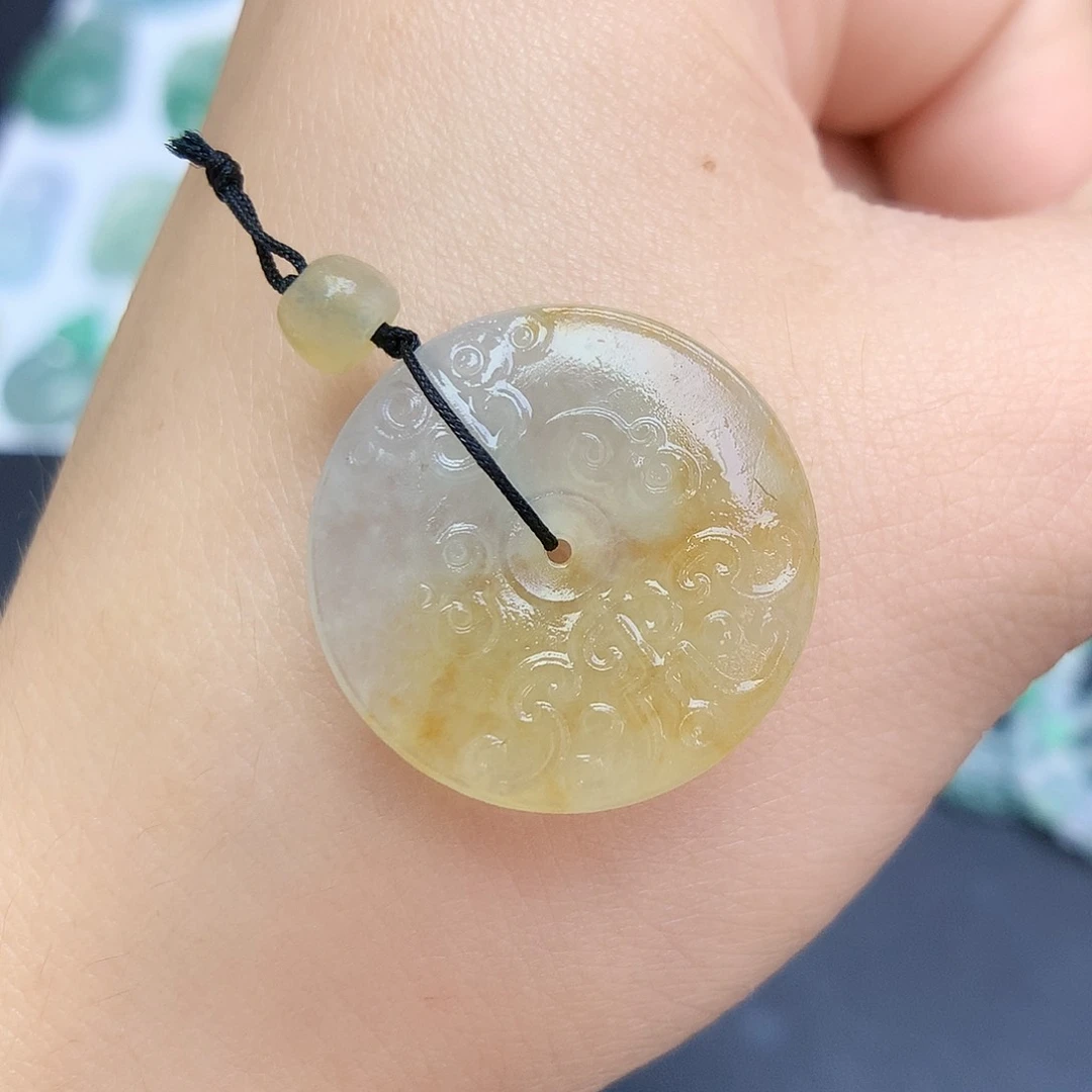 定制翡翠未镶嵌仿古扣