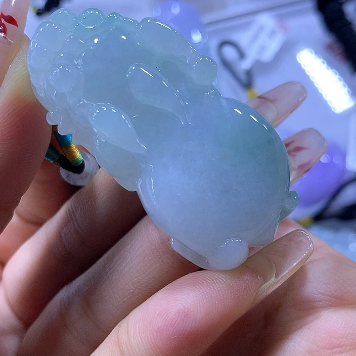 翡翠未镶嵌颈饰天然翡翠A货吊坠