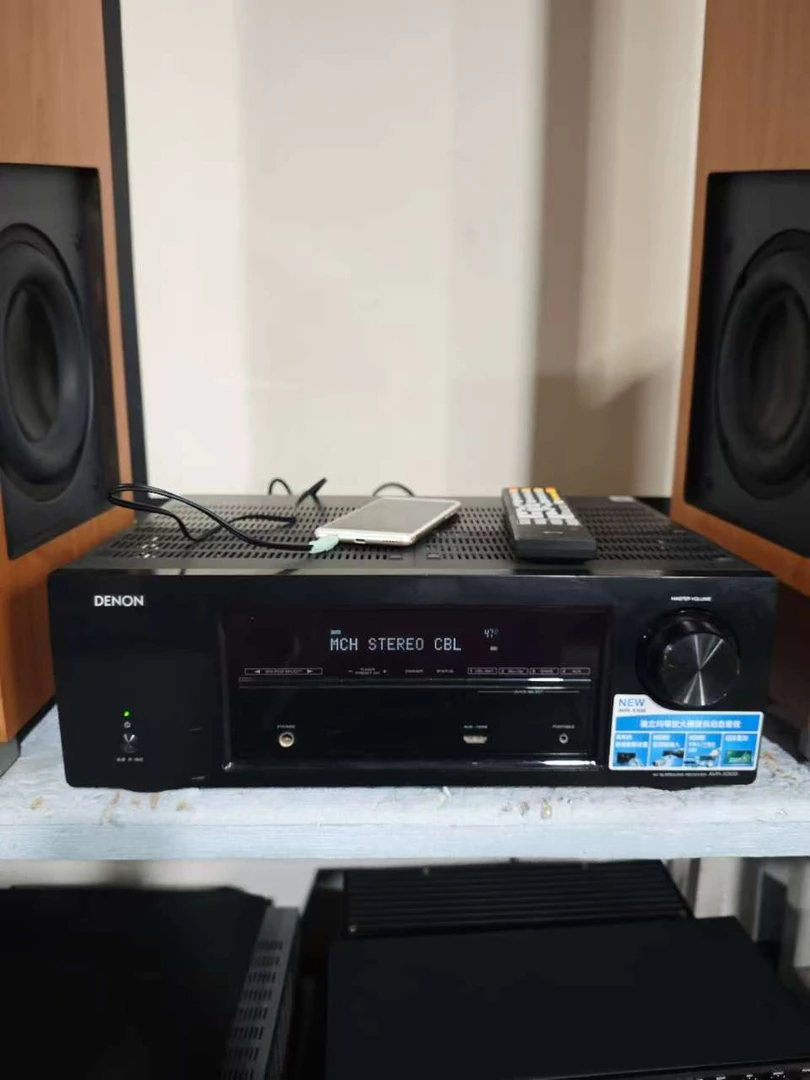 9新 Denon/天龙 《天龙 型号X500 5.1声道AV功放一台》运费自理