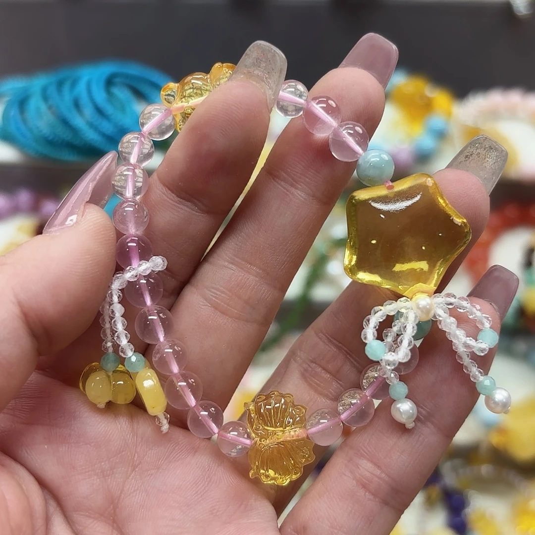 琥珀未镶嵌颈饰琥珀