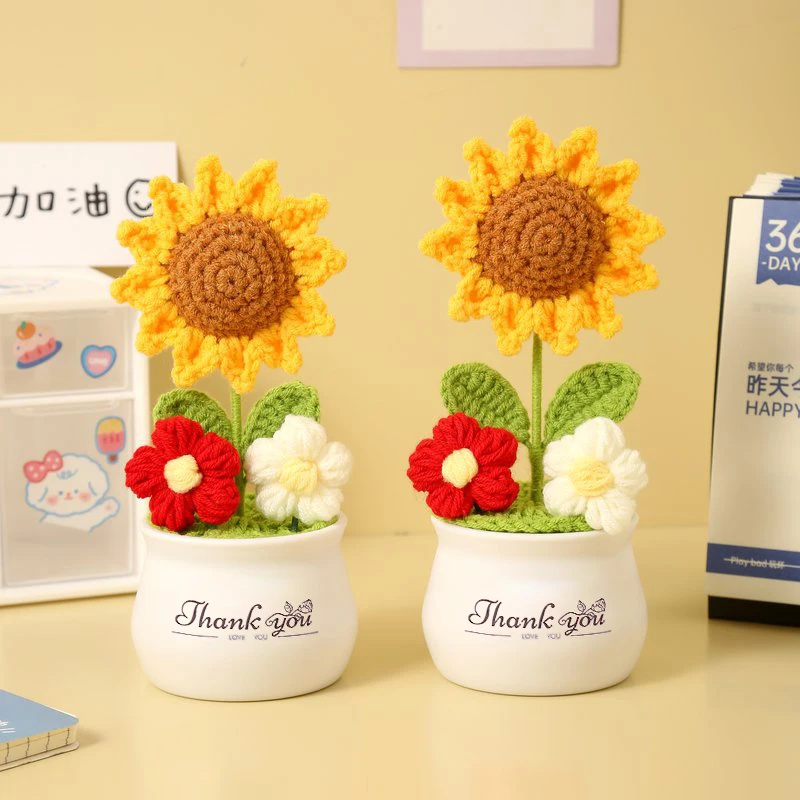 菲寻开学季教师节礼物2026新款送女老师实用高档向日葵花束小摆件