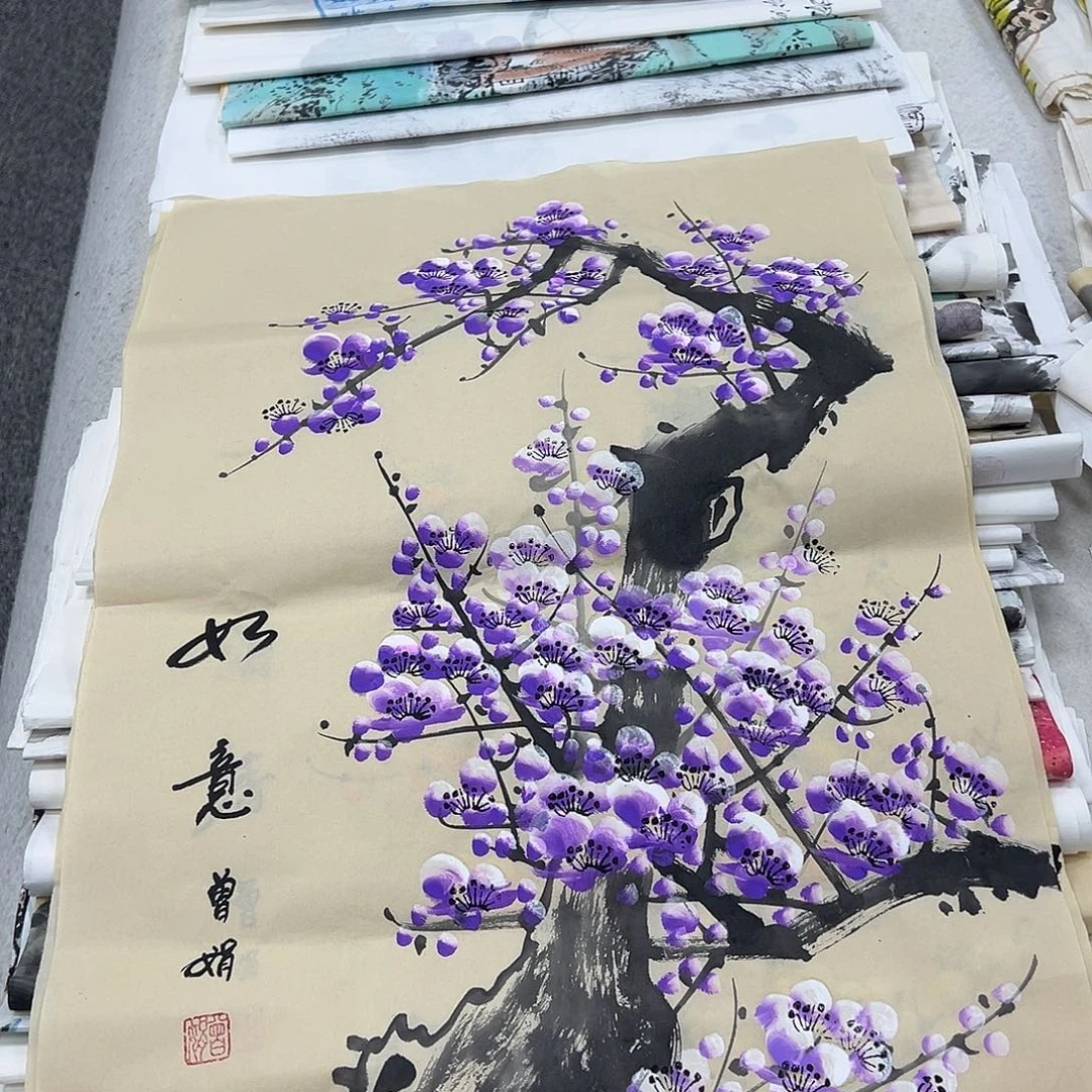 国画国画纯手绘作品