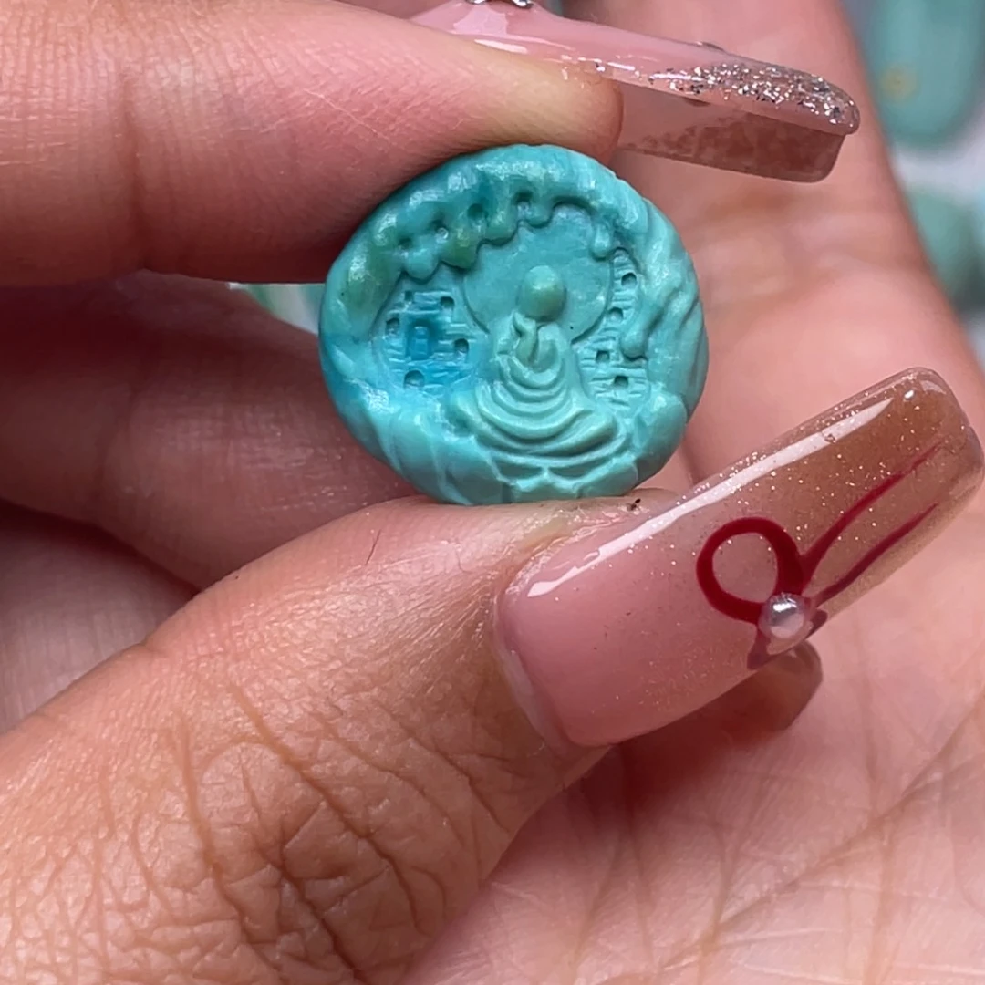 未镶嵌绿松石526绿松石