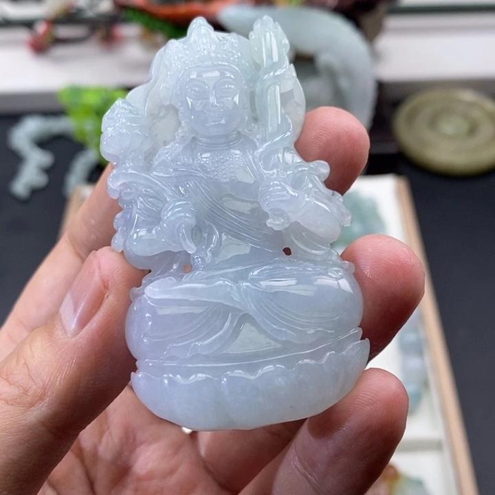 颈饰未镶嵌翡翠缅甸天然翡翠A货