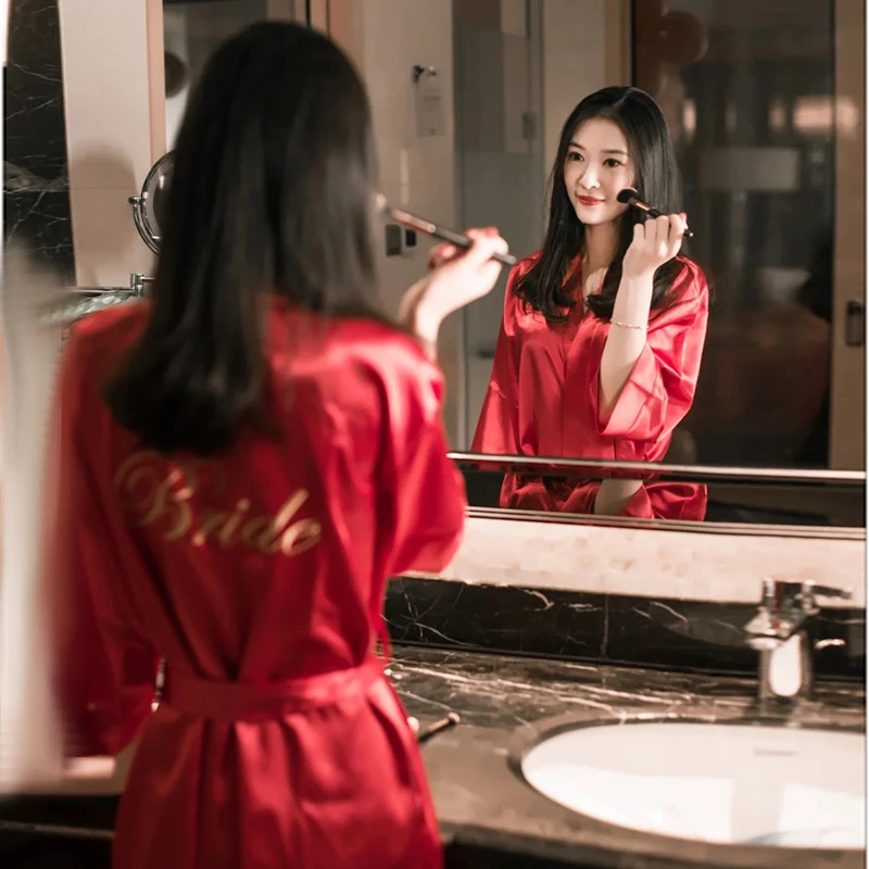 晨袍新娘高级感出嫁拍照睡衣超仙伴娘姐妹北京老北京布鞋正品专卖