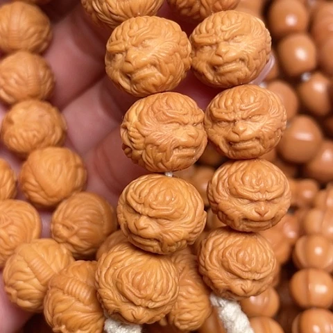 【闪购商品】猴头核桃手串一****人斗战圣佛16