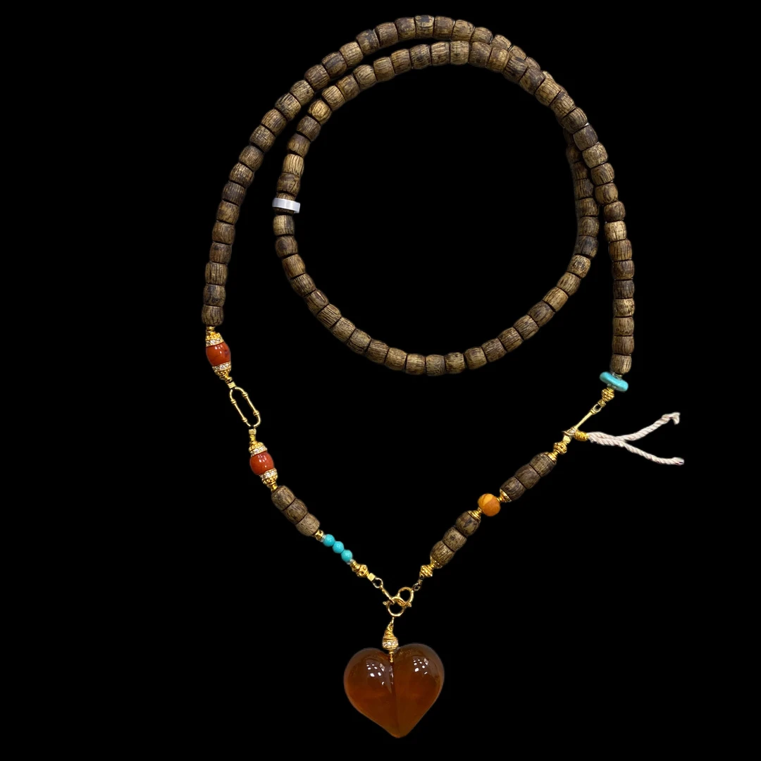 沉香N1810沉香项链孤品