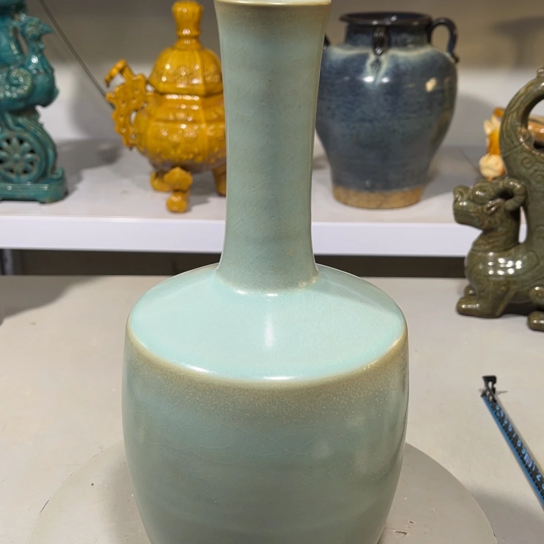 瓶汝窑瓷器品相完美