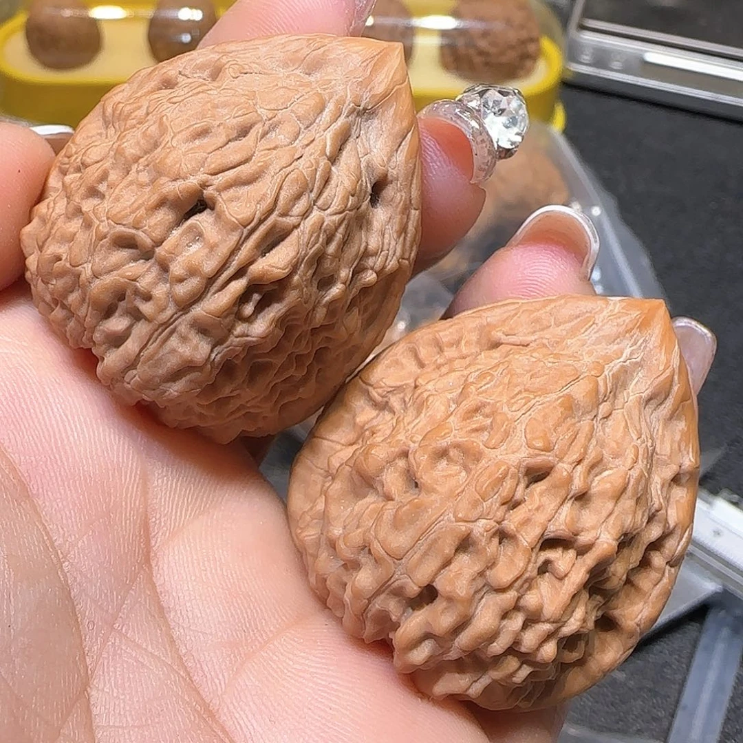 文玩核桃吊坠老*37蛇王