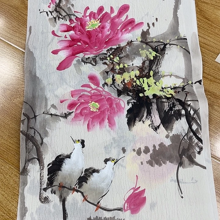 姜奇老师花鸟作品69×34