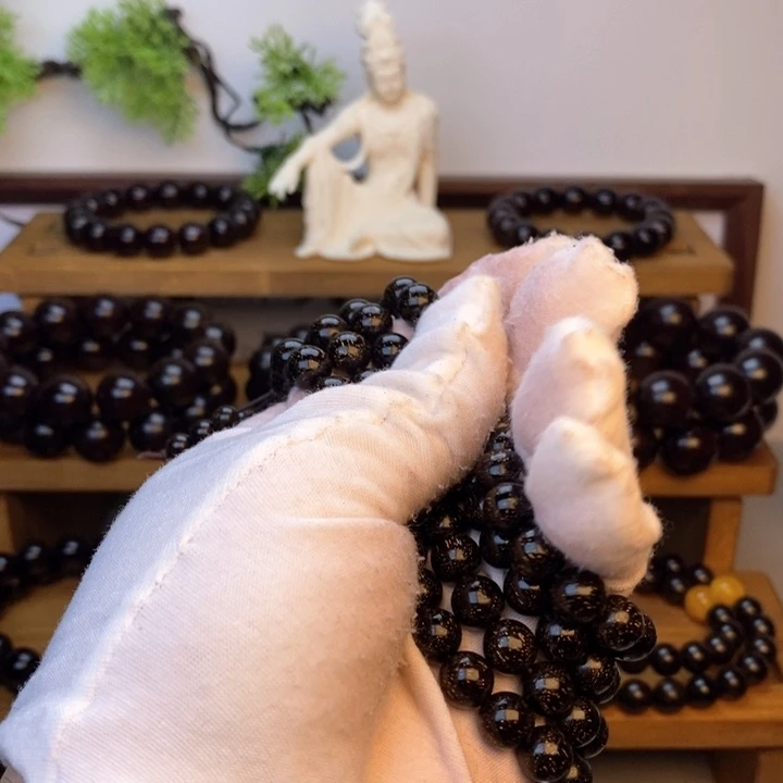 檀香紫檀（小叶紫檀）手串/手链K***.0.8
