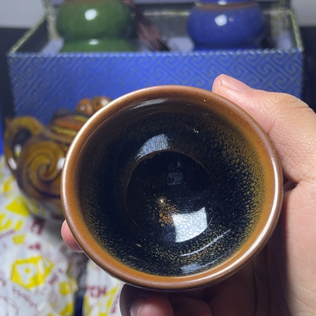 茶盏建阳建盏喝茶主人杯