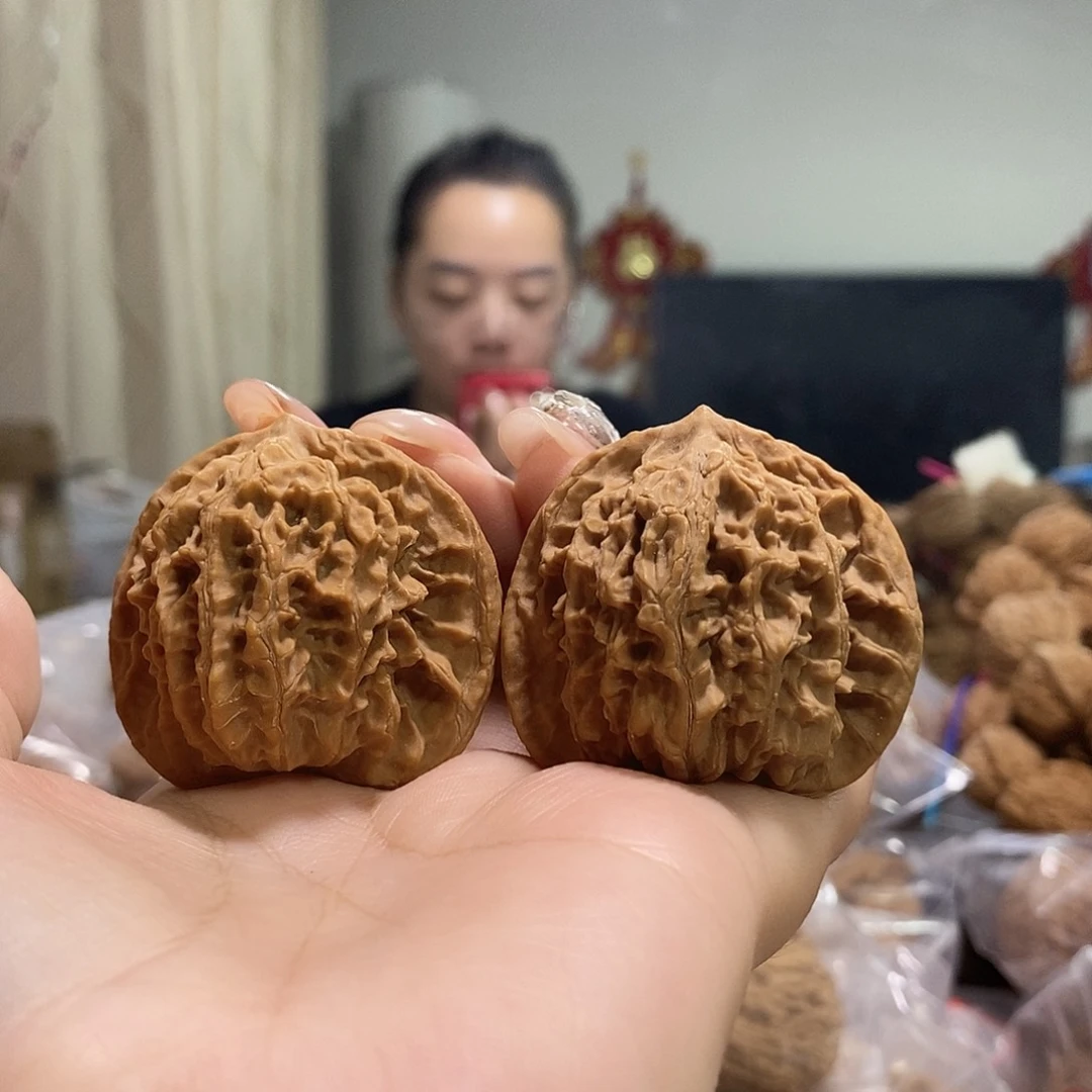 把件文玩核桃43老款狮子头