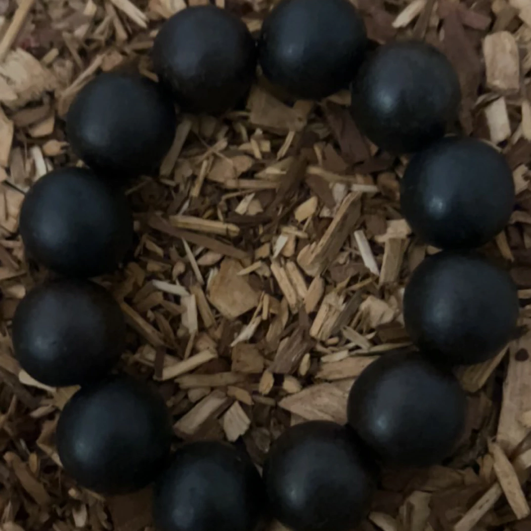 14 福来文玩精选沉香木作手串20mm