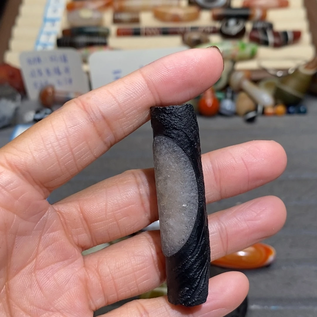 烟***玛瑙/玉髓合金手链