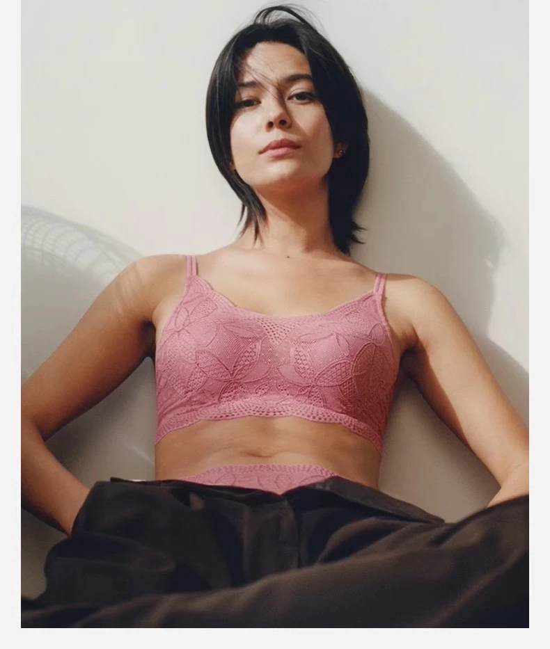 黛安fen女士舒适聚拢蕾丝内衣性感时尚无痕薄款文胸11-1888