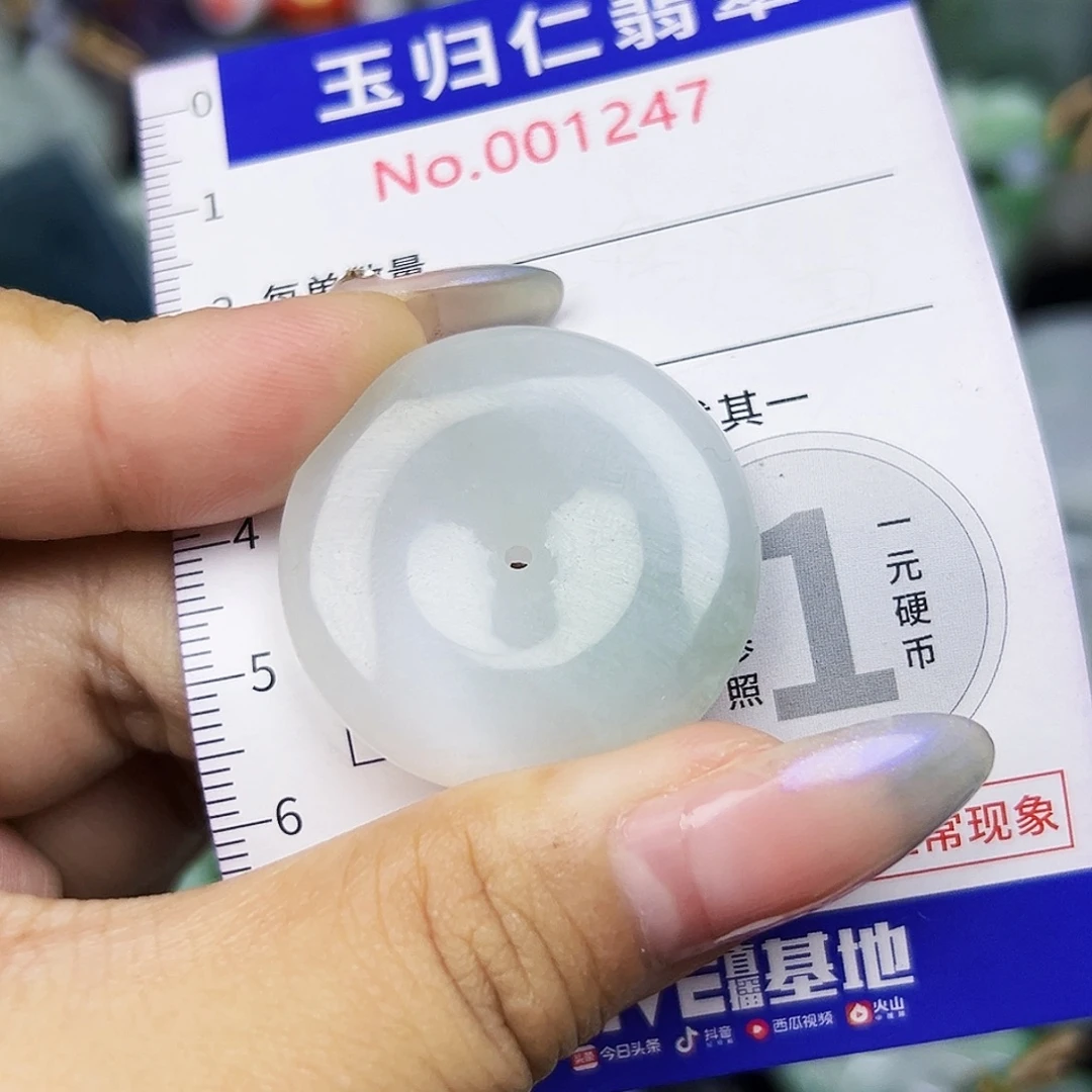 翡翠未镶嵌吊坠(不含链)111