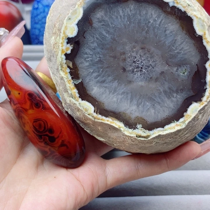 未镶嵌玛瑙/玉髓珠宝奇石搏