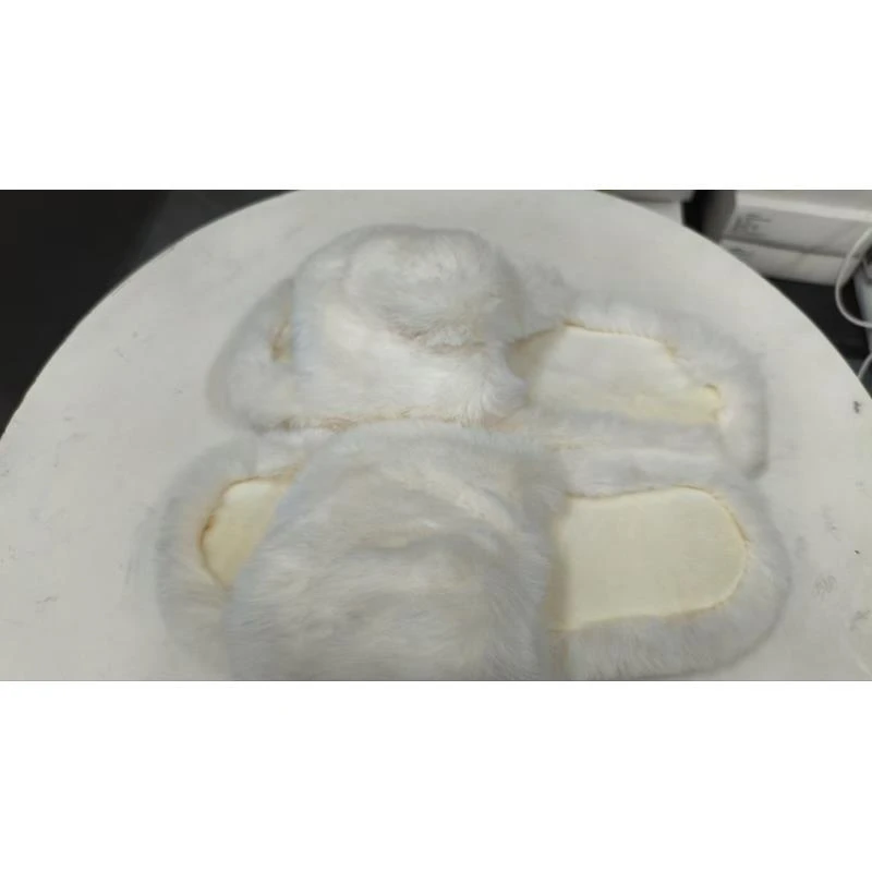 B组-b151舒适厚款防水台一字拖拖鞋毛绒秋冬套趾款